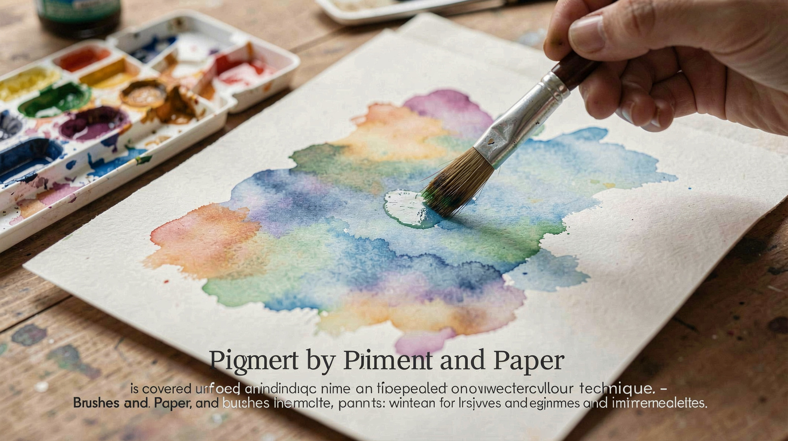 how to lay a watercolor wash